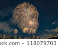 Fireworks in the Osaka sky / Naniwa Yodogawa Fireworks Festival 118079703