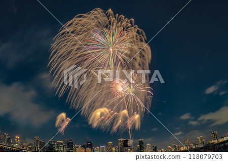 大阪天空的煙火 / 浪速淀川煙火大會 大阪天空的煙火 / 浪速淀川煙火大會 118079703