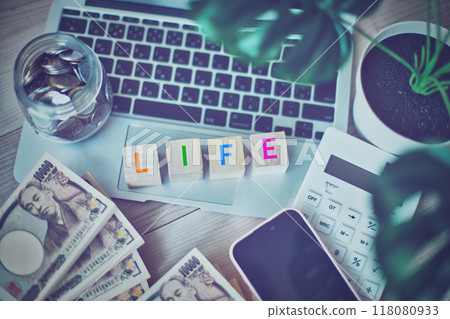 LIFE and money business image 118080933