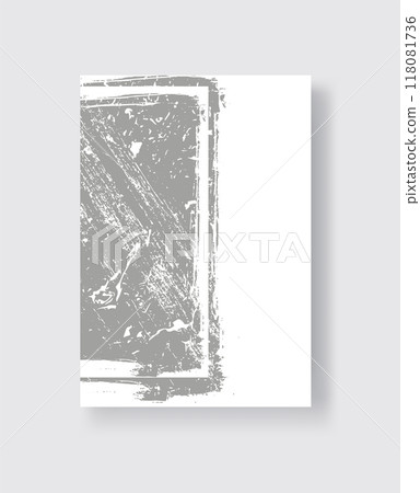Abstract ink brush banners with grunge effect Abstract ink brush banners with grunge effect 118081736