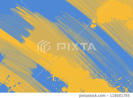 Abstract Blue Yellow paint Background. Vector illustration design Abstract Blue Yellow paint Background. Vector illustration design 118081765