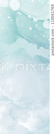 Elegant banner template design with color paint. 118081769