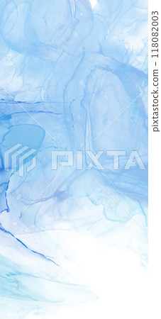 Elegant banner template design with color paint. 118082003