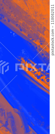 Abstract Blue Orange paint Background. Vector illustration design 118082011
