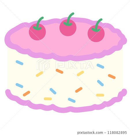 Cake pound with cherry, sprinkle for sweet dessert, brunch, cafe, restaurant, menu, recipe, baking book, sticker, cartoon, birthday party, card print, cute patch, cuisine, sugar, vegan, grocery, icon Cake pound with cherry, sprinkle for sweet dessert, brunch, cafe, restaurant, menu, recipe, baking book, sticker, cartoon, birthday party, card print, cute patch, cuisine, sugar, vegan, grocery, icon 118082895