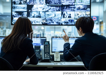 保全室_保全監視器攝影機鏡頭_1 118082925