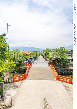 武田神社、武田街、從新橋向甲府站方向直行的道路 118083954