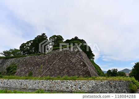 鮮綠的筱山城遺址 118084288