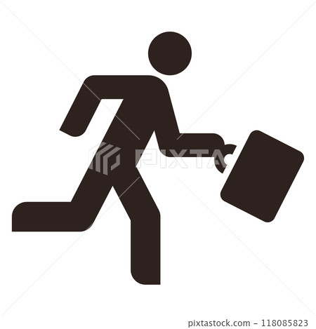 Lack of time, stress symbol, time management concept 118085823