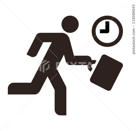 Lack of time, work deadline, time management concept 118086045