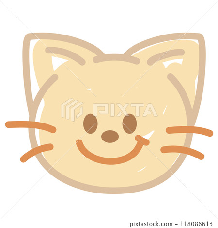 Illustration of cat doodles for animal, adopt and rescue pet, pet shop, vet, stickers, cartoon character, comic, mascot, plush toy, kitten doll, cute patches, shirt print, brooch, cute element, icon 118086613