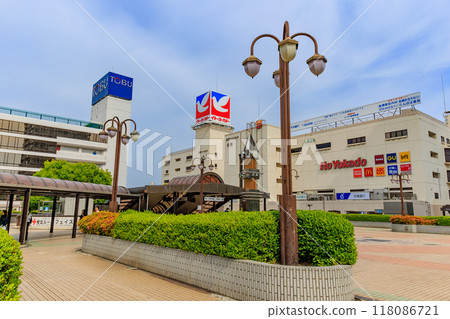 Cityscape of the north exit of Funabashi Station, Funabashi City, Chiba Prefecture (Tobu Department Store and Ito-Yokado) Cityscape of the north exit of Funabashi Station, Funabashi City, Chiba Prefecture (Tobu Department Store and Ito-Yokado) 118086721