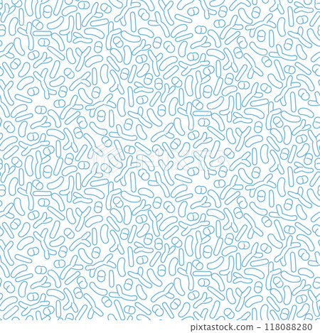 Vector illustration of the human microbiome, probiotic beneficial bacteria. Vector illustration of the human microbiome, probiotic beneficial bacteria. 118088280