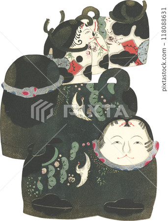 日本本土玩具犬吠子 118088631