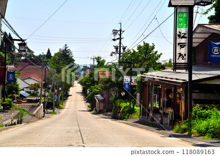 Streetscape of the Nakasha area of Togakushi Shrine (Nagano City, Nagano Prefecture) [2024.9] 118089163