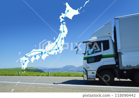 卡車運輸形象 118090442