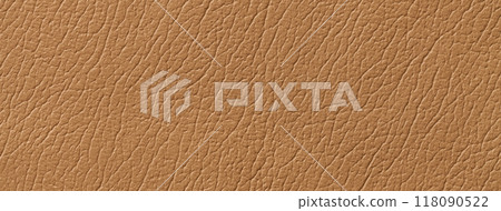 Brown leather texture background with pattern, macro. Structure of natural textile backdrop 118090522
