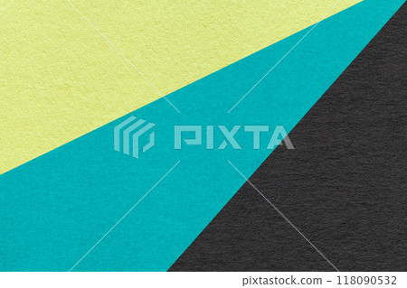 Texture old craft green, turquoise and black color paper background, macro. Vintage abstract cardboard Texture old craft green, turquoise and black color paper background, macro. Vintage abstract cardboard 118090532