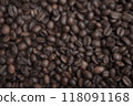image of blur coffee bean background 118091168