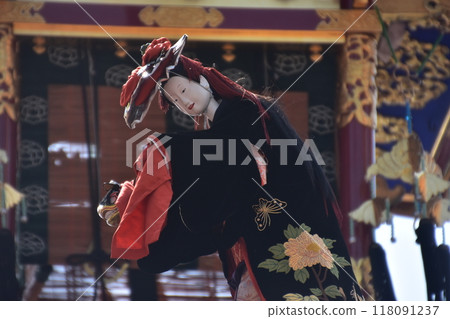 岐阜縣高山市 - 春季高山祭攤位齊全 - Karakuri 人偶 石橋台 - 美女變身獅子,然後又變回來 岐阜縣高山市 - 春季高山祭攤位齊全 - Karakuri 人偶 石橋台 - 美女變身獅子,然後又變回來 118091237