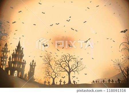 米色天空的萬聖節世界 米色天空的萬聖節世界 118091316