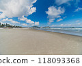 View of Enseada Beach, Guaruja - SP, Brazil 118093368