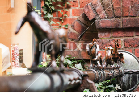 一個吹著管子的不萊梅小鎮小音樂家 118093739