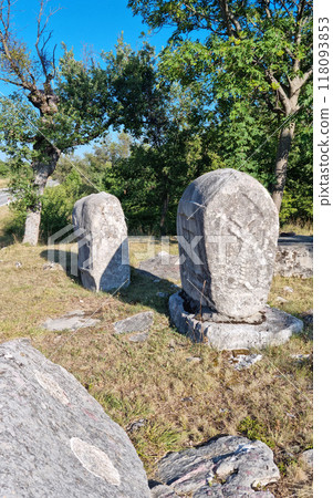 Medieval tombstone Medieval tombstone 118093853