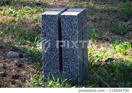 Kiev, Ukraine September 12, 2020: Memorial in the Bykivnyansky forest near Kiev, where thousands of Polish officers were shot by the NKVD in 1940 Kiev, Ukraine September 12, 2020: Memorial in the Bykivnyansky forest near Kiev, where thousands of Polish officers were shot by the NKVD in 1940 118094700