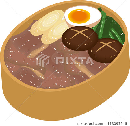 Sukiyaki Lunch Box 118095346