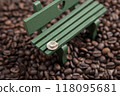 image of bench coffee bean mug  118095681