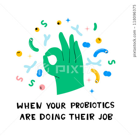 Probiotic Boost for a Healthy Gut and Positive Vibes Probiotic Boost for a Healthy Gut and Positive Vibes 118096375