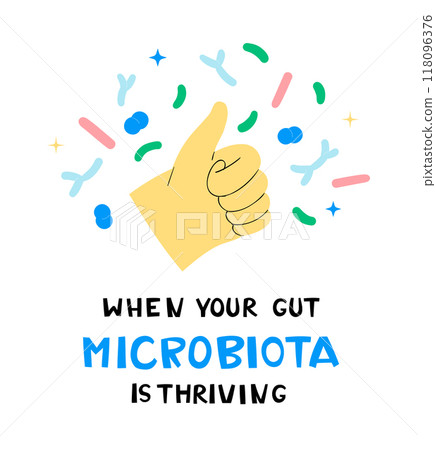 Gut Health Success. The Power of Probiotics Gut Health Success. The Power of Probiotics 118096376