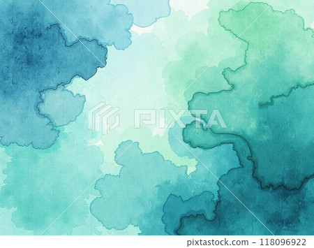 abstract watercolor background with clouds 118096922