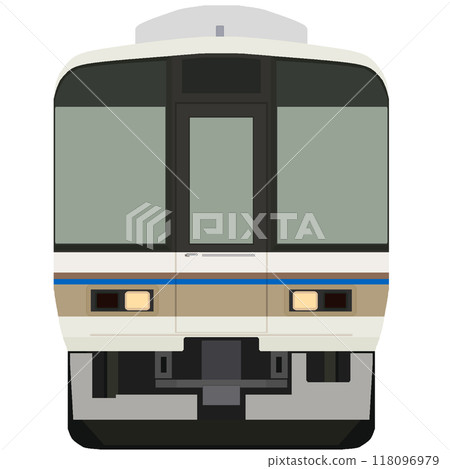 像素藝術風格東海道本線/阪和線221系列（原始設計） 118096979