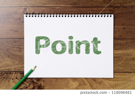 Image of a coloring book for Point with colored pencils 118096981