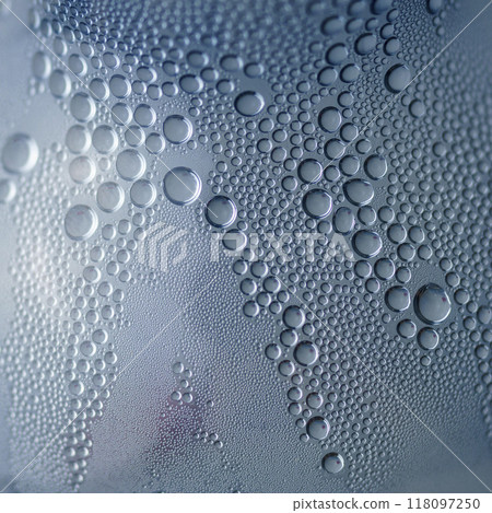 Many silver bubbles in water close up Many silver bubbles in water close up 118097250