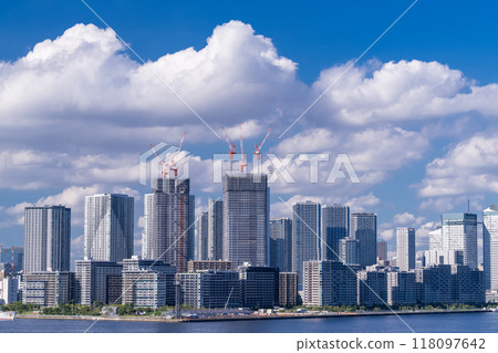 "Tokyo" Scenery of Tokyo Bay Area Tower Mansion 118097642