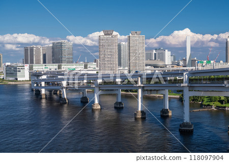 "Tokyo" Scenery of Tokyo Bay Area Tower Mansion "Tokyo" Scenery of Tokyo Bay Area Tower Mansion 118097904