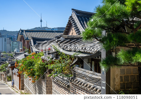 韓國首爾北村韓屋村 118098051