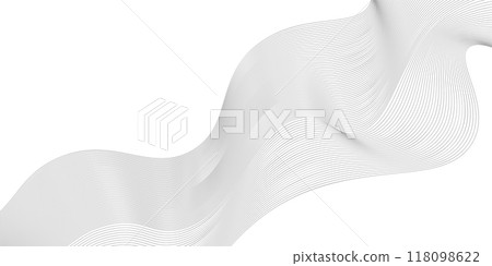 business background lines wave abstract stripe design. Vector illustration 118098622