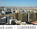 The panoramic view of the entire city of Ulaanbaatar, mongolia 118098880