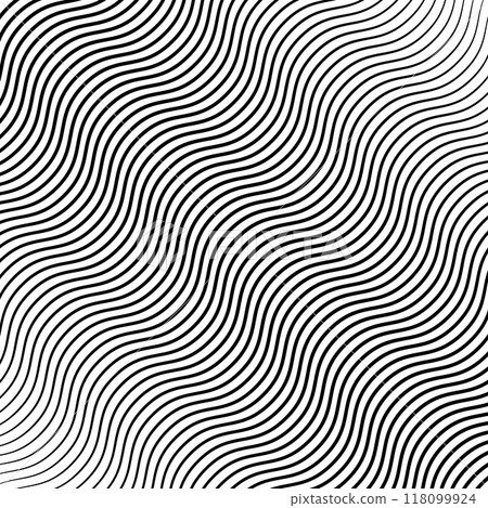 wavy lines abstract pattern 118099924