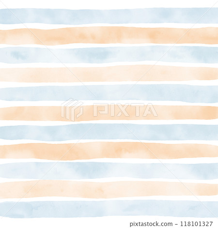Orange Blue Hand Drawn Stripe Background Overlay 118101327