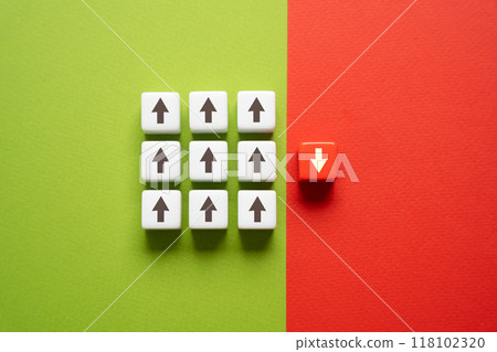 Follow the opposite opinion from the majority. Choose unpopular decisions and strategies. Go backwards. Question public opinion. To do in spite of everything. 118102320