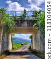 Countryside summer and tunnel 118104054
