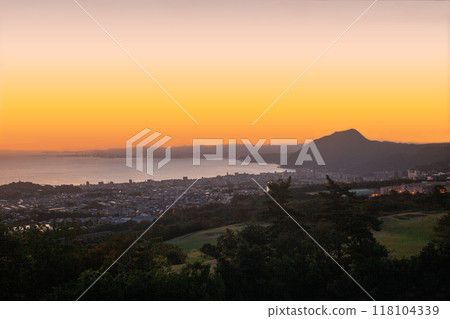 Beppu Bay Sunrise Beppu Bay Sunrise 118104339