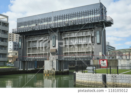 東京都江東區新女鴨川水門 118105012