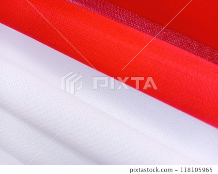 red and white fabric samples of fabric, wave abstract background texture red and white fabric samples of fabric, wave abstract background texture 118105965