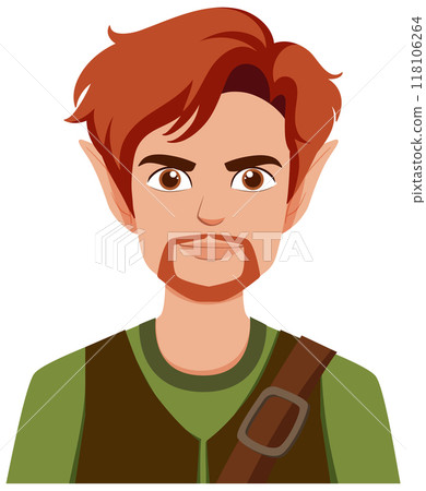 Fantasy Elf Character Portrait 118106264